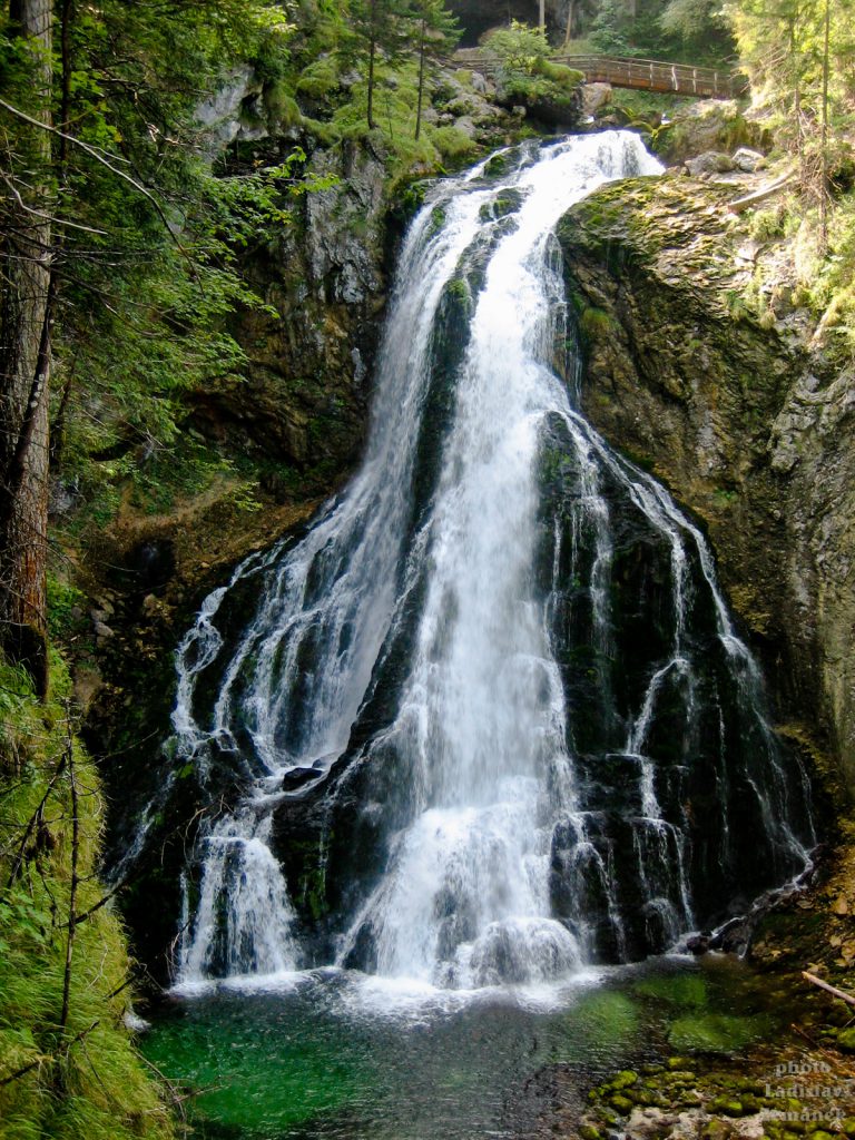 Vodopád Gollinger Wasserfall