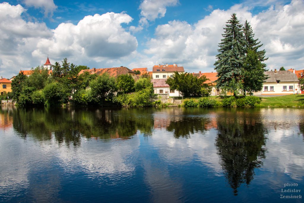 Výhled na Horažďovice a řeku Otavu
