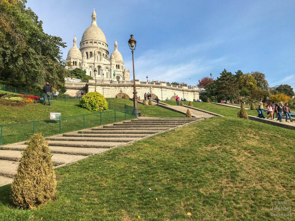Paříž - Montmartre - bazilika Sacre-Coeur