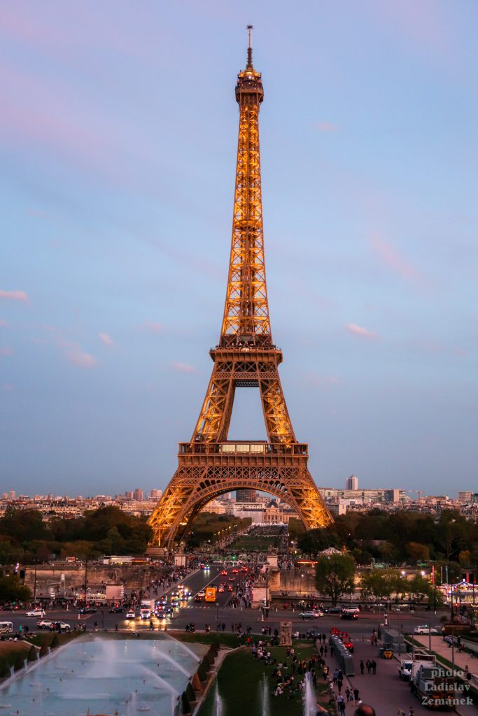 Trocadero a Eiffelova věž