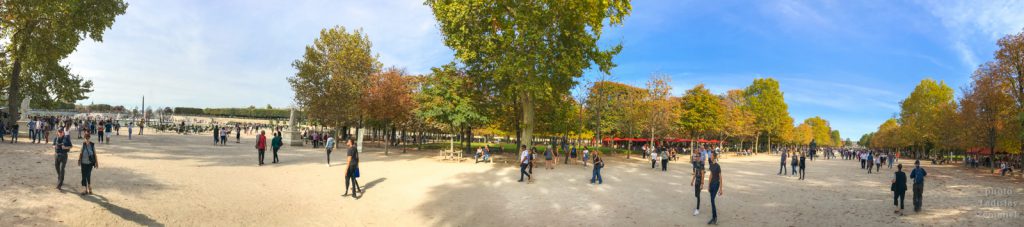 zahrady Jardin des Tuileries