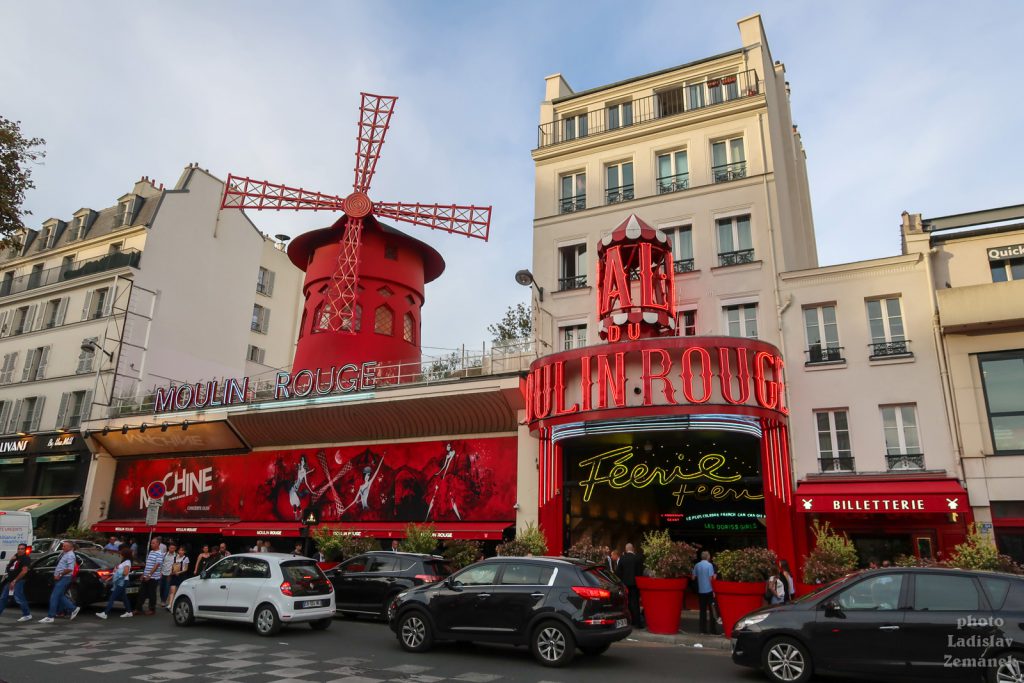 Paříž - Montmartre - Moulin Rouge