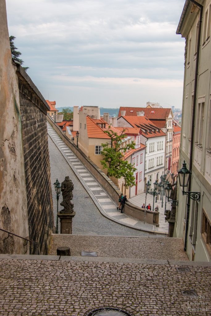 Praha bez lidí - Radnické schody