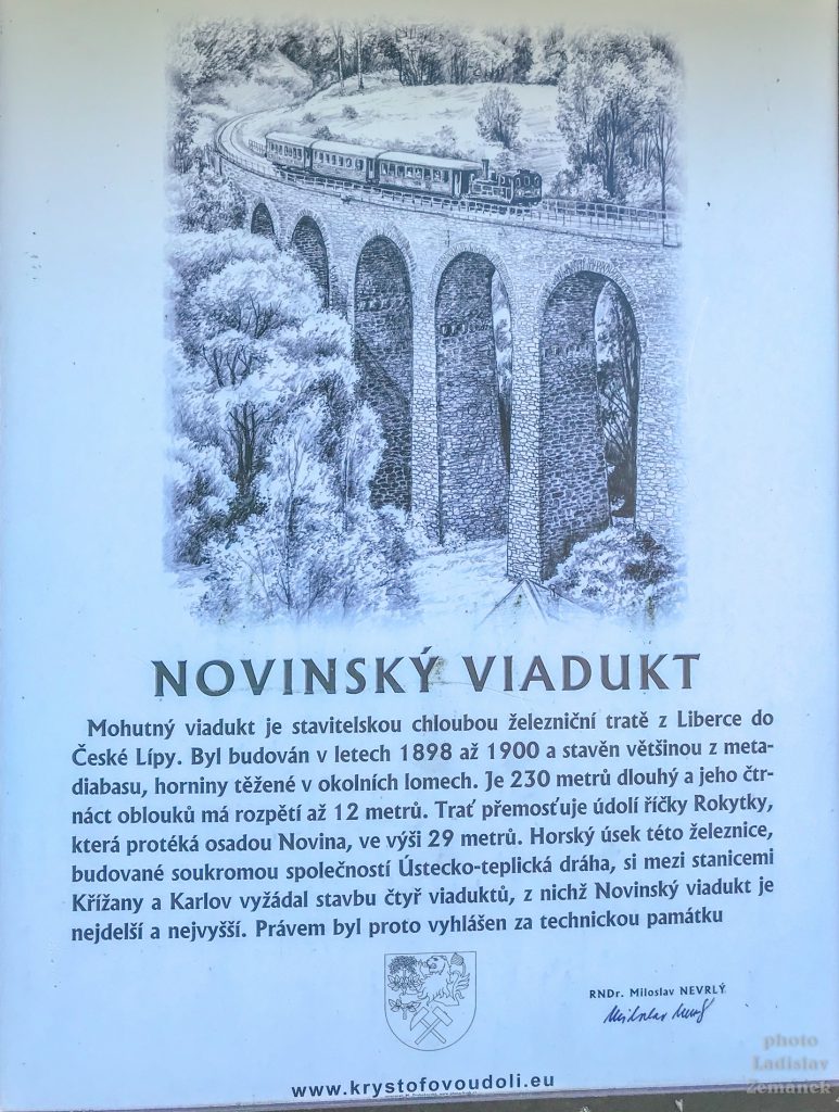 Kryštofovo Údolí - Novinský viadukt