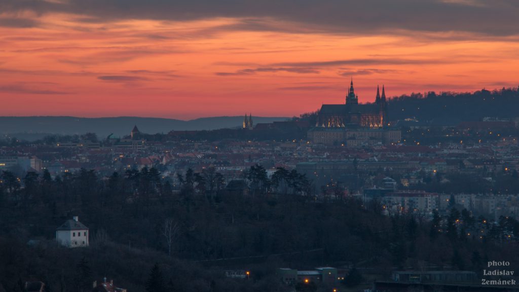 Praha - výhled z Podhoří