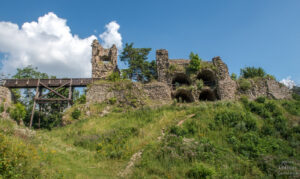 Hrad Zubštejn - zřícenina hradu