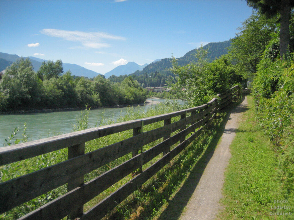 Řeka Salzach a Tauernská cyklostezka