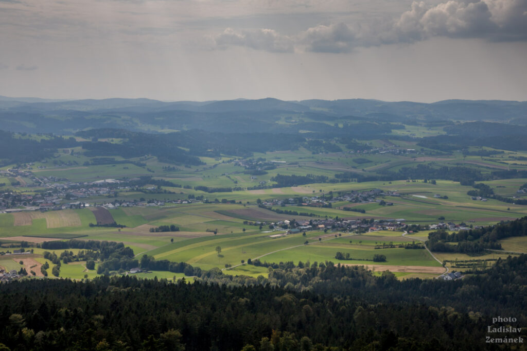 Rozhledna Alpenblick - výhled