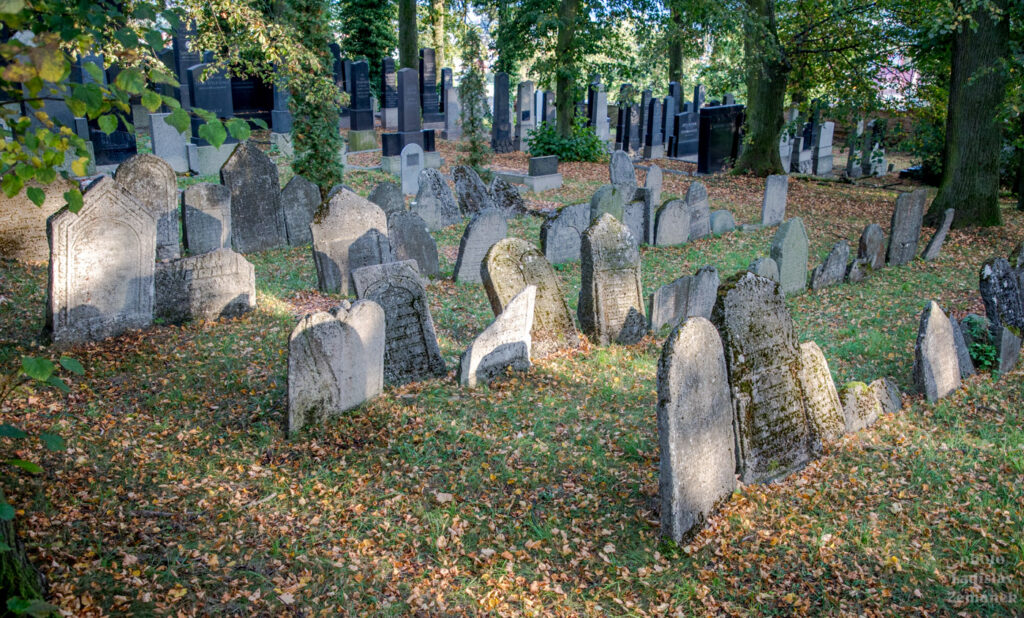Horažďovice - vrch Loreta - židovský hřbitov