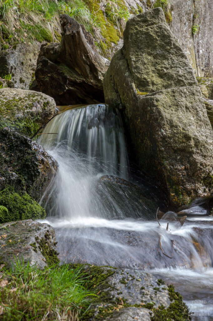 Velký Štolpich - vodopád