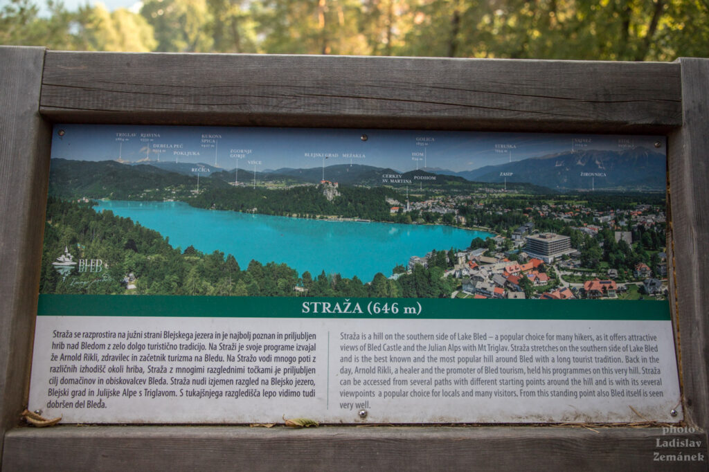 vrch Straža - výhled