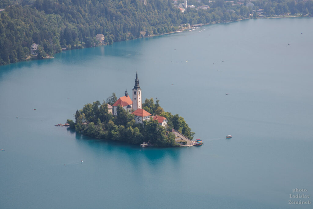 Mala Osojnica - výhled na jezero Bled