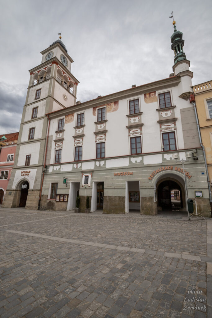 Třeboň - Vyhlídková věž staré radnice - Masarykovo náměstí