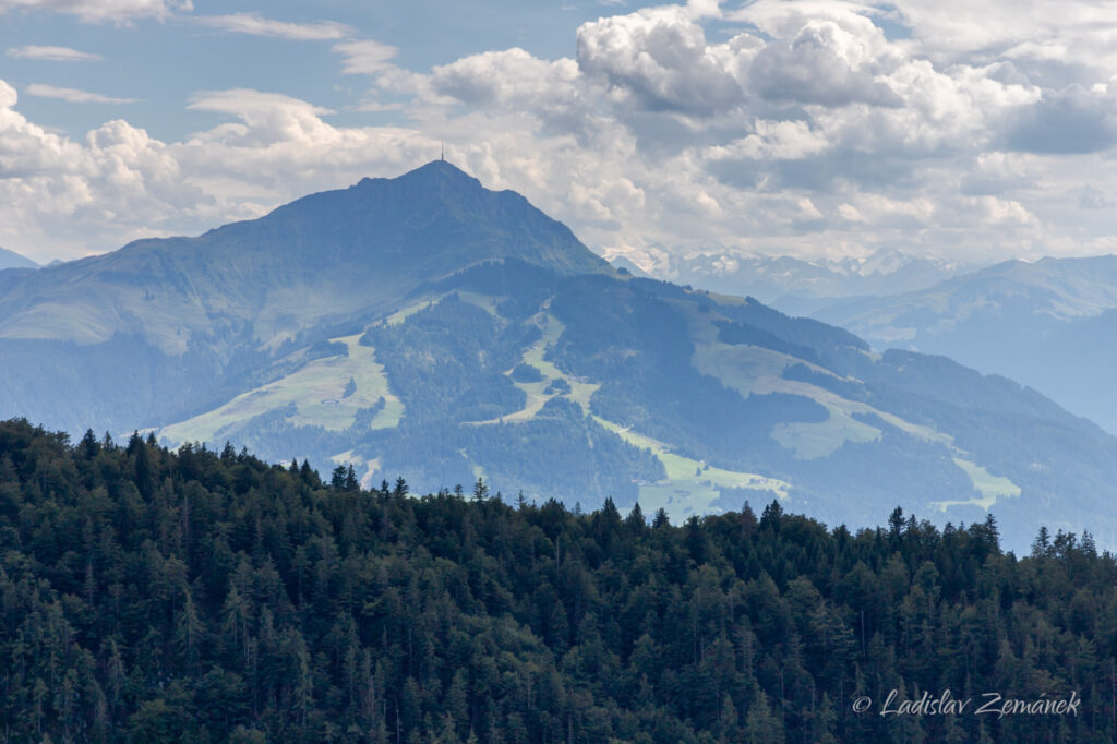 Teufelsgasse - výhled na Kitzbüheler Horn